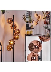 hofstein Ripoll Staande lamp Koperkleurig, 6-lichts