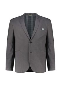 Calamar Stretch-Sakko mit feiner Struktur, Anthrazit, 60