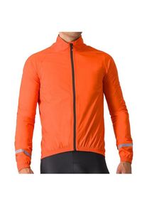 Castelli Emergency 2 Rain Jacket Cycling jacket Men (XXL, orange)