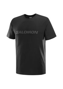 Salomon Big Logo T-Shirt T-shirt Heren (XL |zwart)