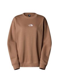 The North Face Womens Essential Oversize Crew Trui Dames (L |bruin)