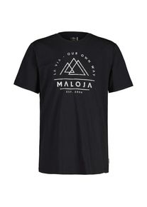 maloja BranziM T-shirt Heren (M |zwart)