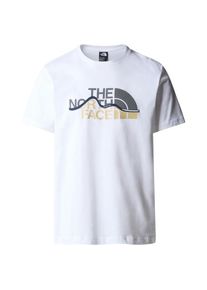 The North Face S/S Mountain Line Tee T-shirt Heren (S |wit)