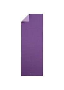 GAIAM 6 mm Premium 2-Color Yoga Mat Yoga mat (61 cm x 173 cm x 0,6 cm, purple)