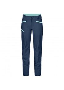 Ortovox Women's Pelmo Pants Walking trousers Women (L - Regular, blue)