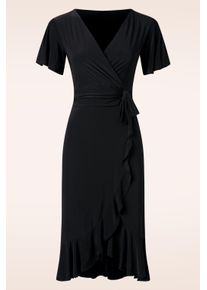 Desiree Bleistiftkleid in Schwarz