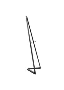 1 Mobile aluminium easel, black, aluminium|steel
