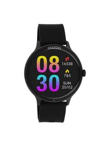 OOZOO Timepieces Smartwatch Î¼Îµ Î¼Î±ÏÏÎ¿ ÎºÎ±Î¿ÏÏÏÎ¿ÏÎº Î»Î¿ÏÏÎ¬ÎºÎ¹ Q00134 Q00134