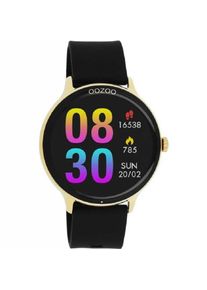 Î¡Î¿Î»ÏÎ¹ OOZOO Timepieces Smartwatch Î¼Îµ Î¼Î±ÏÏÎ¿ ÎºÎ±Î¿ÏÏÏÎ¿ÏÎº Î»Î¿ÏÏÎ¬ÎºÎ¹ Q00132 Q00132