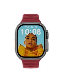 DAS.4 Smartwatch SUE08 Î¼Îµ ÎºÏÎºÎºÎ¹Î½Î¿ Î»Î¿ÏÏÎ¬ÎºÎ¹ 203065027 203065027