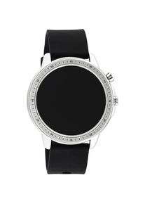 Smartwatch OOZOO Black rubber strap Silver Q00300 Q00300