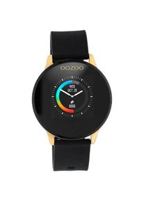 Smartwatch OOZOO Black Rubber Strap Gold Q00120 Q00120