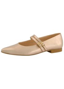 Paul Green Dames Ballerina met riempjes beige / goud 35.5