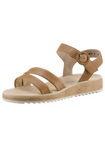 Paul Green Dames Sandalen met riem lichtbruin 42