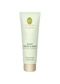 Primavera Glowing Age Night Cream & Mask Smoothing Renewing Glow maskers Dames 50 ml