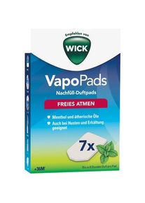 Wick Erkältung Luftbefeuchter Vapo Pads Menthol Refill 7 Stk.