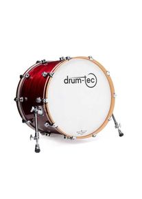 drum-tec pro 3 Bass Drum 22" x 16" (red oyster) b-stock