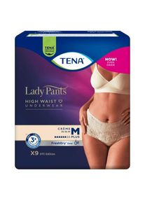 TENA Lady pants plus krémová M 9 ks