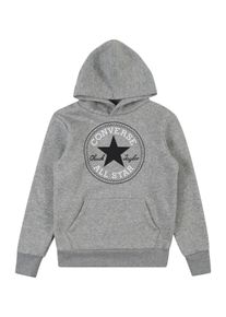 Converse Pojkar Sweatshirt gråmelerad / svart / vit Storlek S
