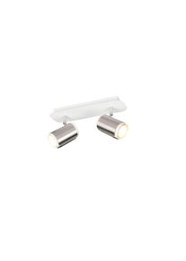 Trio Gillan Deckenspot Nickel-Matt, 2-flammig