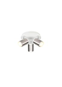 Trio Gillan Deckenspot Nickel-Matt, 3-flammig