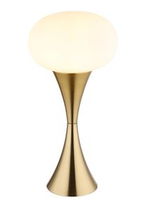 Globo Lula Tafellamp Messing, 1-licht