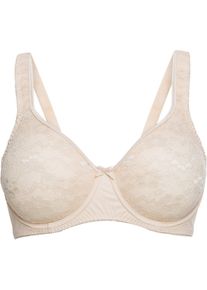Minimizer-BH med vadderade axelband - beige - storlek 95C - bonprix