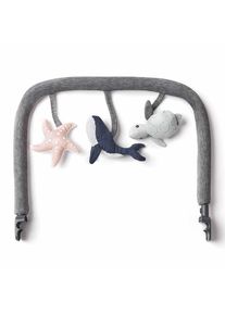 ergobaby Evolve Bouncer Toy Bar - Charcoal Grey: Ocean Wonders
