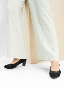 Pumps med bekv&auml;m vidd fr&aring;n Jana - svart - storlek 37 - bonprix