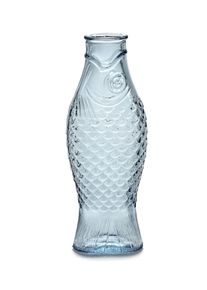 Fles Bouteille Poisson bleu Serax