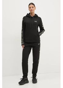 EA7 Emporio Armani trening femei, culoarea negru, AF10443.7W000116