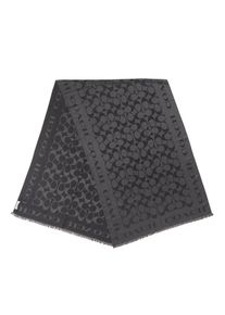 Coach Sciarpe - Signature C Border Stole grigio