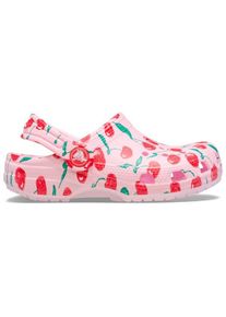 Crocs Kids Classic Fresh Fruits Clog Sandalen Kinderen (24-25 |roze)