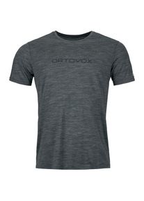 Ortovox 150 Cool Brand T-Shirt Merinoshirt Heren (M |grijs)