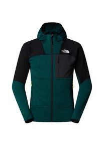 The North Face Stormgap Powergrid Hoodie Fleece jacket Men (S, green/black)