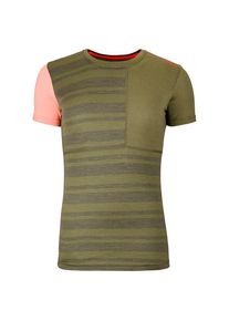 Ortovox Womens 185 RockNWool Short Sleeve Merino-ondergoed Dames (XS |olijfgroen)