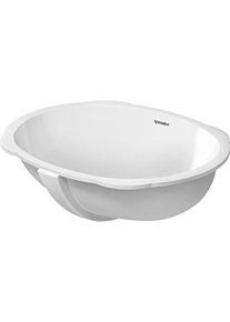 Duravit Design Classics Einbauwaschtisch Universal Santosa 0466510000 Einbau von unten, 51 x 37,5 cm, Weiß Hochglanz