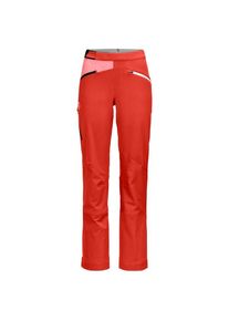 Ortovox Womens Col Becchei Pants Alpine broek Dames (XS - Regular |rood)