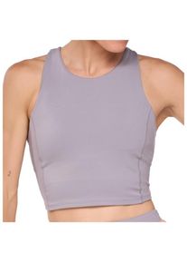 Hoka One One HOKA Women's Elaro Crop Bra Sports bra Women (L, purple)
