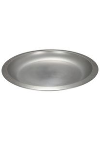 Basic Nature Stainless Steel Plate (Flach, grey)