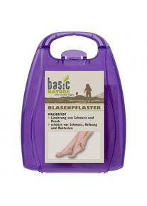 Basic Nature Blasenpflaster First aid kit (5 x groß, 5 x schmal, purple)