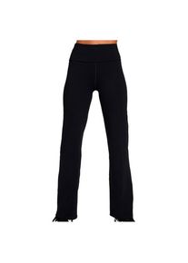 Nike Women's One High-Waisted Fold-Over Pants Tracksuit trousers Women (XS, black)
