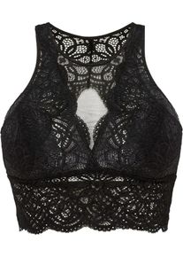 Brassière sans armatures - noir - taille 36 - bonprix