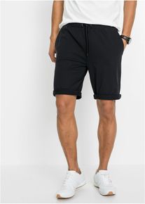 Lot de 2 bermudas en jersey léger - noir - taille 38/40 (S) avec coton - bonprix
