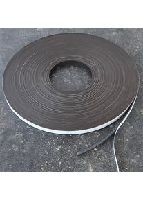 Bande magnétique adhésive 10 mm | Colle standard, noir