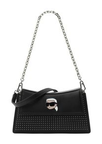 K by KARL LAGERFELD Karl Lagerfeld Dames Schoudertas 'Ikonik 2.0' beige / zwart / zilver / wit One Size