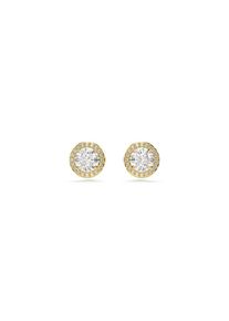 Swarovski Dames Oorbellen 'Una Angelic' goud / transparant One Size