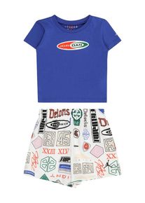Jordan Set 'BROOKLYN' blau, weiß Größe 74/80 Logoprint