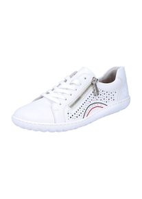 Rieker Dames Veterschoen marine / rood / wit 37