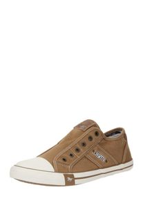 Mustang Trampki slip on dla mężczyzn piaskowy / umbra Rozmiar 40